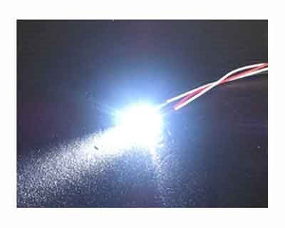 3Racing 3mm Flash LED Light White 3RAC-FLD03/WI