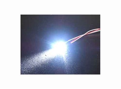 3Racing 5mm Flash LED Light White 3RAC-FLD05/WI