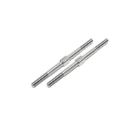 3Racing 64 Titanium 3mm Turnbuckle 3x58mm 2pcs 3RAC-TR358