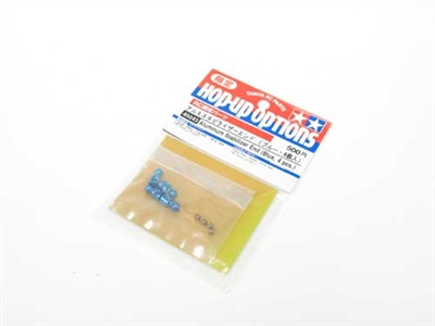 Tamiya Aluminum Stabilizer End Blue 4pcs 49243