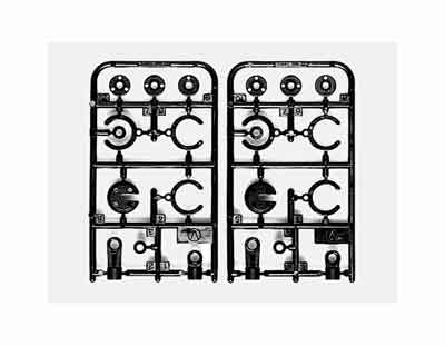 Tamiya C.V.A. Mini Shock Unit II V Parts Damper Collar 50598