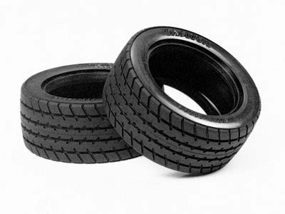 Tamiya M-Chassis 60D Radial Tires 2pcs 50683 NO ORIGINAL RETAIL PACKING