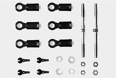 Tamiya F1 Turnbuckle Tie-Rods F103 Chassis 53150