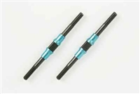 Tamiya 3x50mm Hard Turnbuckle Shaft Set 2pcs 53944