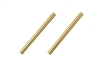 Tamiya TRF201 3x35mm Titanium Coated Suspension Shaft 2pcs 54241