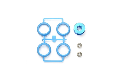 Tamiya Aluminum Wheelie Roller Set Blue 54473