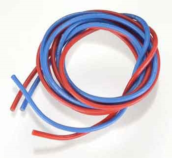 NOVAK 16 Gauge Silicone Power Wire Blue Red 5515