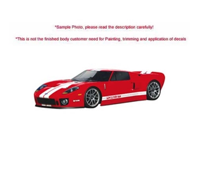 HPI 1:10 Ford GT Unpainted Body 200mm WB255mm 7495