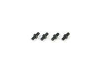 Tamiya 3x10mm Aluminum Turnbuckle Shaft Black 84019