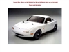 Tamiya 1:10 Eunos Roadster Unpainted Body Parts Set 84184