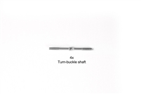 Tamiya 3x46mm Turnbuckle Shafts 2 Pcs 9804302