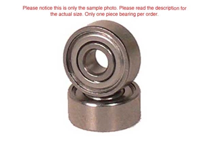 APS Dual Metal Shielded Ball Bearings 1/4x3/8 Flanged APS1438MSF