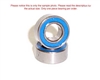 APS Dual Rubber Sealed Ball Bearings 4x7mm Flanged APS47RSF