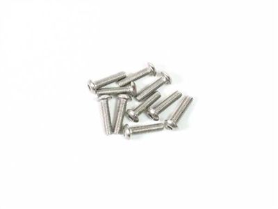 APS Stainless Steel Button Hex Screws M3x12mm 10pcs APS60312BH