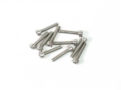 APS Stainless Steel Socket Hex Screws M3x12mm 10pcs APS60312SH