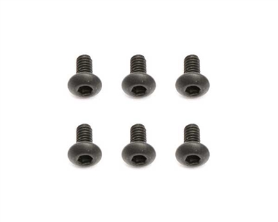 TEAM ASSOCIATED M2x0.4x4 Button Head Cap Screws ASC31510