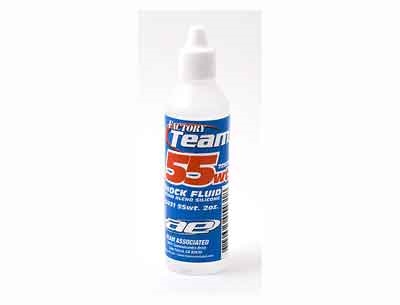 TEAM ASSOCIATED Silicone Shock Fluid 55wt / 725cSt 2oz ASC5431