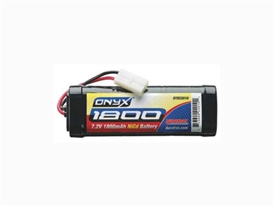 DuraTrax 6 Cell Onyx 7.2V 1800mAh NiCd Stick Battery Pack with Standand Connector DTXC2010