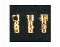 ElectriFly 3.5mm Gold Plated Bullet Connectors Male 3pcs GPMM3112