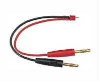 ElectriFly Charge Lead with Banana Plugs & Deans Micro Connector GPMM3149