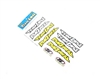 TEAM LOSI Logo Sticker Sheet Die Cut LOSA8353