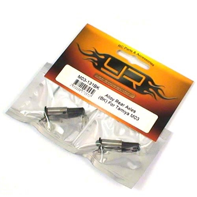 Yeah Racing Alloy Rear Axles M03-131BK For Tamiya M-Chassis