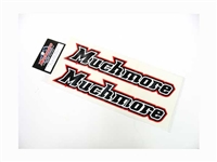 Muchmore RACING Head Logo Decal Big Size MR-D16