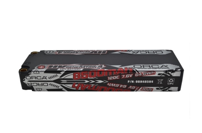 TEAM ORCA HV GENERATION4 8500MAH 7.6V RACE PACK