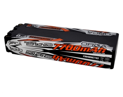 Team ORCA HV GENERATION 2 7700MAH 7.4V 100C RACE PACK