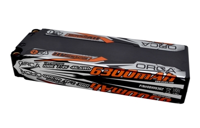 Team ORCA HV GENERATION 2 6300MAH 7.4V 100C RACE PACK