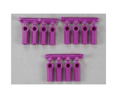 RPM Heavy Duty 4-40 Rod Ends Purple 12pcs RPM73378