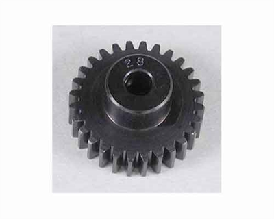 ROBINSON RACING Black Aluminum Pro Pinion Gear 48P 28T RRP1328