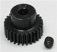 ROBINSON RACING Black Aluminum Pro Pinion Gear 64P 28T RRP4328