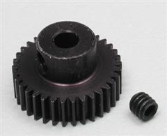 ROBINSON RACING Black Aluminum Pro Pinion Gear 64P 34T RRP4334