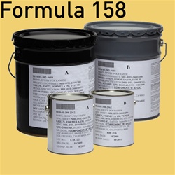 Fed STD 595 color 23695 (Yellow) for MIL-DTL-24441 Formula 158, Type III and Type IV