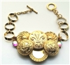 Bit of Inspiration gold bracelet