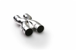 2.25" Polished Stainless X-pipe