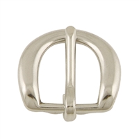 3/4" Nickel Plated Heel Buckle