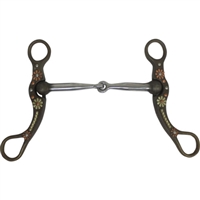 Ranchman's Dodge City Antique Finish Argentine Snaffle Bit