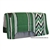 "Top Hand" Collection Show Saddle Pad - 36" x 34" Green