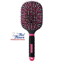 Tail Tamer by Professional's Choice® Mane & Tail Paddle Brush - Pink