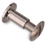 Nickel Plated Chicago Screw - 3/8"