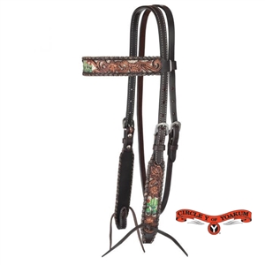 Circle Y of Yoakum® Cactus Country Browband Headstall