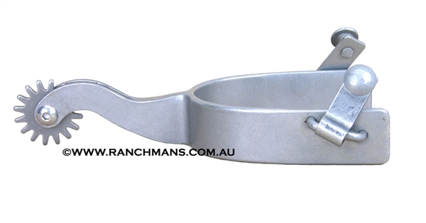Ranchmans Steel Cutter Spurs w/Rockgrinder Rowels
