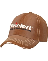 Priefert® Rodeo & Ranch Equipment Logo Brown Cap