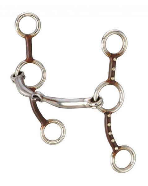 Ranchmans Antique Brown Junior Cowhorse Gag Bit