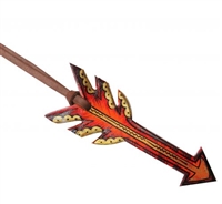 Showman® Tie On Red & Gold Saddle Arrow