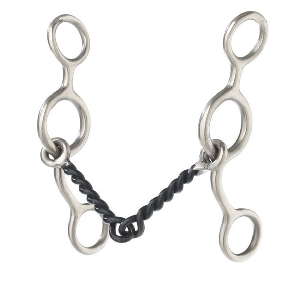 Ranchmans Junior Cowhorse Twisted Wire Bit