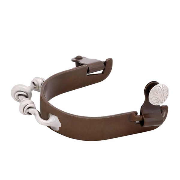 Ranchmans Ladies Smooth Rowel Bumper Spurs