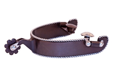 Men's Rope Edge Roping Spurs